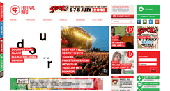 Desktop Screenshot of festivalinfo.nl